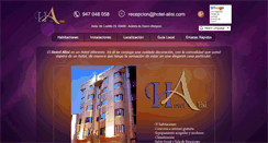 Desktop Screenshot of hotel-alisi.com